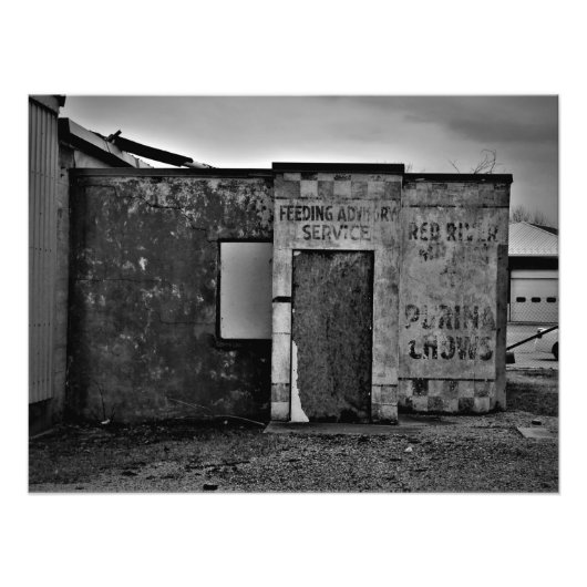 "Eerst kauwen, dan slikken." Foto Afdruk (Voorkant)