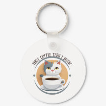 Eerst koffie, dan miauw ik een Schattigee kat