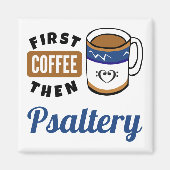 Eerst koffie en daarna muziek in de saltery magneet (Voorkant)