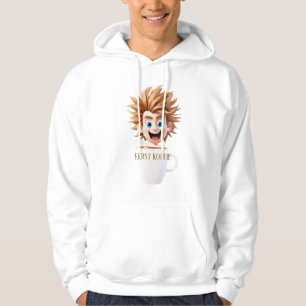 Eerst Koffie – Energiek en Grappig Hoodie