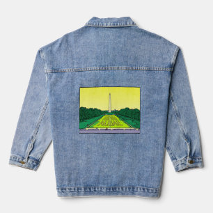Eerst kwamen ze voor het algen-DC-reflectiebassin Denim Jacket
