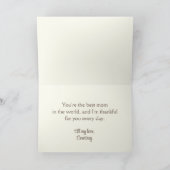 Eerst mijn moeder, voor altijd mijn vriendin Aange Kaart (Binnen)