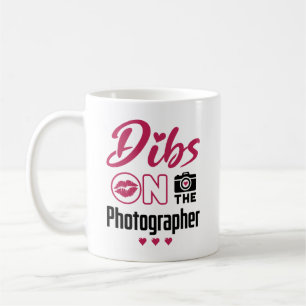 Eerst recht op de fotograaf koffiemok