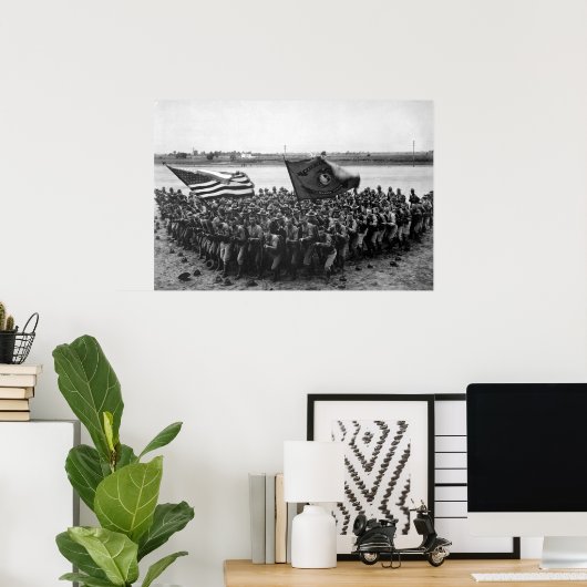 Eerst tot Vecht Poster (Thuiskantoor)