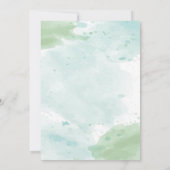 Eerste 1e verjaardagscadeau en dinosaurus kaart (Achterkant)