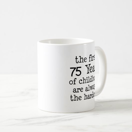 Eerste 75 jaar Mok van kinderen (Voorkant rechts)