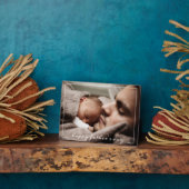 Eerste aangepaste Vaderdag foto Fotoplaat (Zijkant)