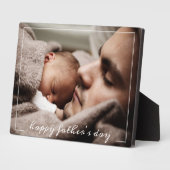 Eerste aangepaste Vaderdag foto Fotoplaat (Zijkant)