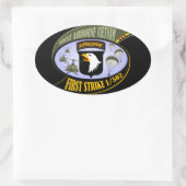 Eerste aantekening 1/502 ovale sticker (Tas)