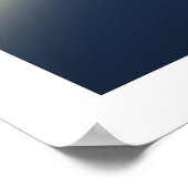 eerste afstandsreis poster (Hoek)