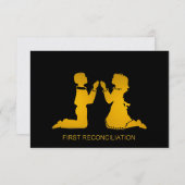 Eerste afstemming RSVP kaartje (Voorkant / Achterkant)