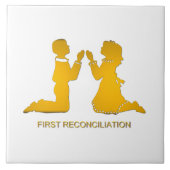 Eerste afstemming tegeltje (Voorkant)