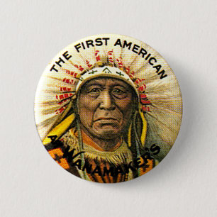 Eerste Amerikaan - Button
