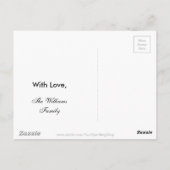 Eerste Amerikaanse vlag patriottische VS Briefkaart (Achterkant)