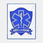 Eerste antwoordapparaat fleece deken (Voorkant)