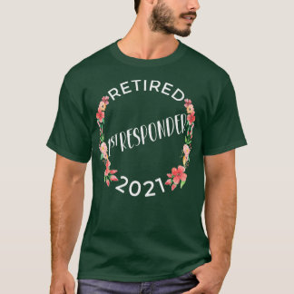 Eerste antwoordapparaat in ruste 2021 Uittreding v T-shirt