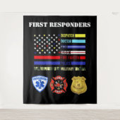 Eerste antwoordapparaat wandkleed (Voorkant)