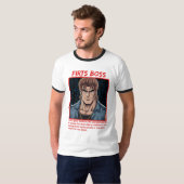 Eerste Baas T-shirt (Voorkant volledig)