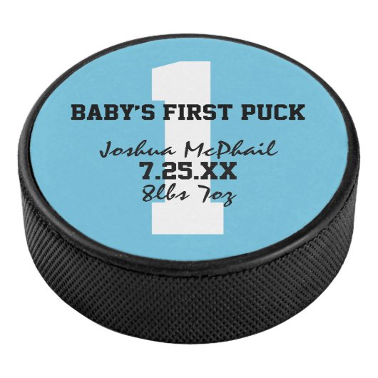 Eerste baby hockey puck (3/4)