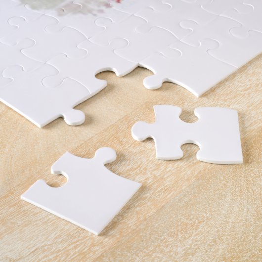 Eerste basisrun - Baseball Player en USA Flag Legpuzzel (Zijkant)