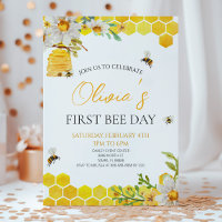 Eerste Beeday Bloemenhoning Bij 1e Verjaardagsfees