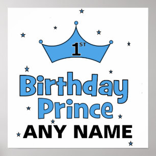 Eerste Birthday Prince Poster! Poster