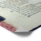 Eerste bladzijde van "La Vida es Sueno" Poster (Hoek)