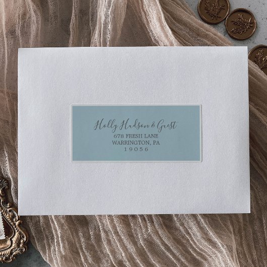 Eerste Bloom Coordinate Guest Adresetiketten Sticker