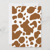 Eerste Boerderij op de geboorte Kaart (Achterkant)