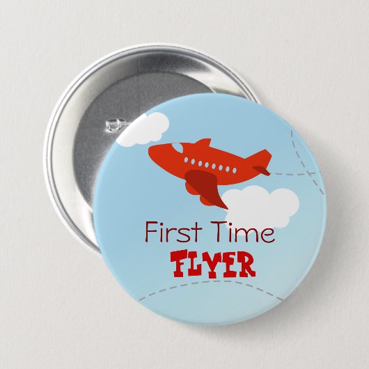 Eerste brochure ronde button 7,6 cm (Voorkant /achterkant)