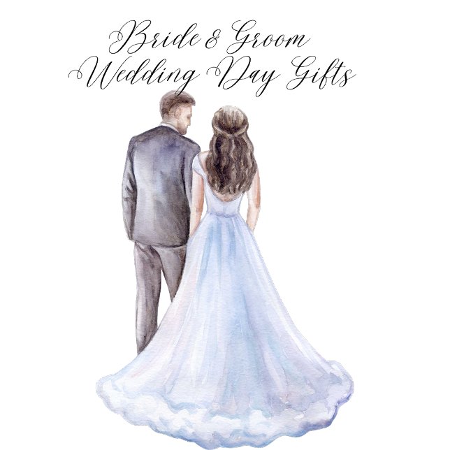 Eerste bruiloft Jubileum man cadeau Horloge (Creator heeft geüpload)