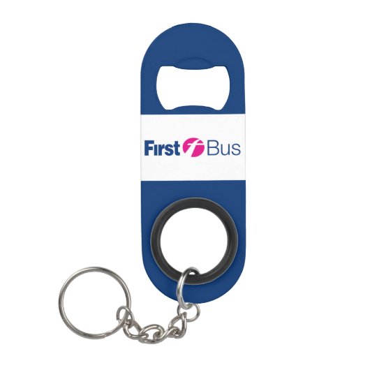 Eerste bus flesopener mini flessenopener (Voorkant)