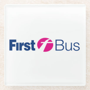 Eerste bus glas Onderzetter
