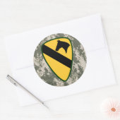 Eerste Calvary Division Ronde Stickers (Envelop)