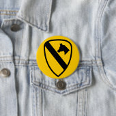 Eerste Cavalerie Ronde Button 7,6 Cm (In situ)