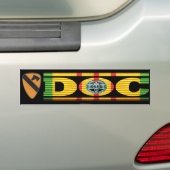 Eerste Cavalry Div. DOC met CMB Sticker (Op auto)