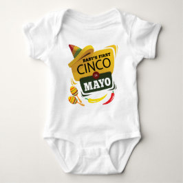 Eerste Cinco de Mayo - 1e Cinco de Mayo Romper