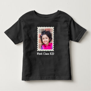 EERSTE CLASS KIND Beste Kind ooit aangepaste foto Kinder Shirts
