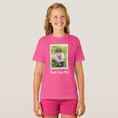EERSTE CLASS KIND Beste Kind ooit aangepaste foto T-shirt (Voorkant volledig)