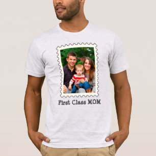 EERSTE CLASS MOM Beste mama ooit aangepaste moeder T-shirt