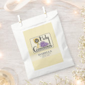 Eerste communautaire druiven en beker, bedankzakje (Geknipt)