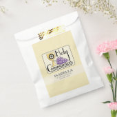 Eerste communautaire druiven en beker, bedankzakje (Gezegeld)