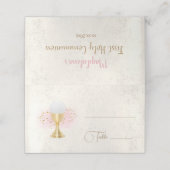 Eerste communie (Buitenkant ongevouwen)