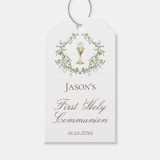 Eerste Communie Cadeaulabel (Voorkant)