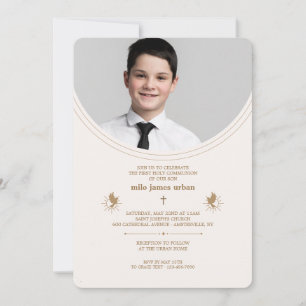 Eerste communie foto kaart