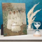 Eerste communie fotoplaat (Zijkant)