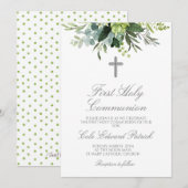 Eerste Communie Groenen Kaart (Voorkant / Achterkant)