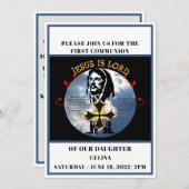 Eerste communie kaart (Voorkant / Achterkant)