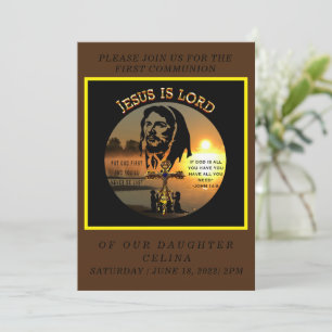 Eerste communie kaart