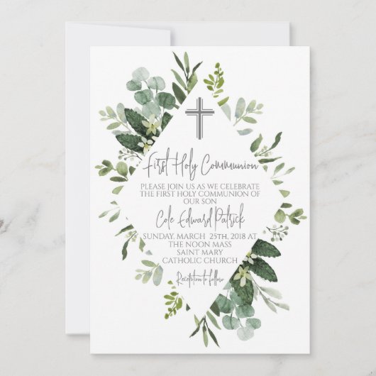 Eerste Communie Kaart (Voorkant)